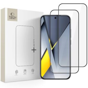 KALJENO STAKLO TECH-PROTECT GLASS FIT+ 2-PACK XIAOMI POCO F8 PRO BLACK