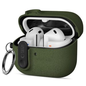 MASKA TECH-PROTECT SLIM HOOK SAMSUNG GALAXY BUDS 3 / 3 FE / 3 PRO OLIVE GREEN