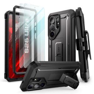 MASKA SUPCASE UNICORN BEETLE PRO & TEMPERED GLASS 2-PACK GALAXY S26 ULTRA BLACK