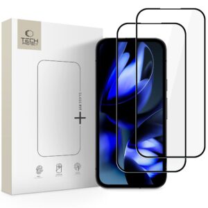 KALJENO STAKLO TECH-PROTECT GLASS FIT+ 2-PACK GOOGLE PIXEL 9A / 10A BLACK