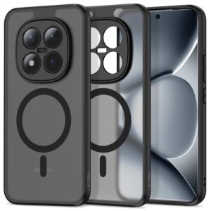 MASKA TECH-PROTECT MAGMAT MAGSAFE XIAOMI POCO M8 PRO / REDMI NOTE 15 PRO+ PLUS 5G MATTE BLACK