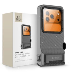 TECH-PROTECT IPX8 PRO UNIVERSAL DIVING WATERPROOF CASE BLACK