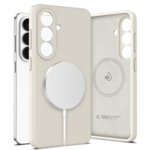 MASKA TECH-PROTECT SILICONE MAGSAFE GALAXY S26 COSMIC LATTE