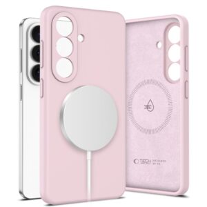 MASKA TECH-PROTECT SILICONE MAGSAFE GALAXY S26+ PLUS PINK PEARL
