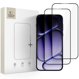 KALJENO STAKLO TECH-PROTECT GLASS FIT+ 2-PACK ONEPLUS NORD 6 BLACK