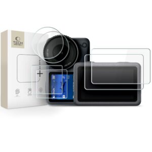 KALJENO STAKLO TECH-PROTECT GLASS FIT+ 2-SET DJI OSMO ACTION 6 CLEAR
